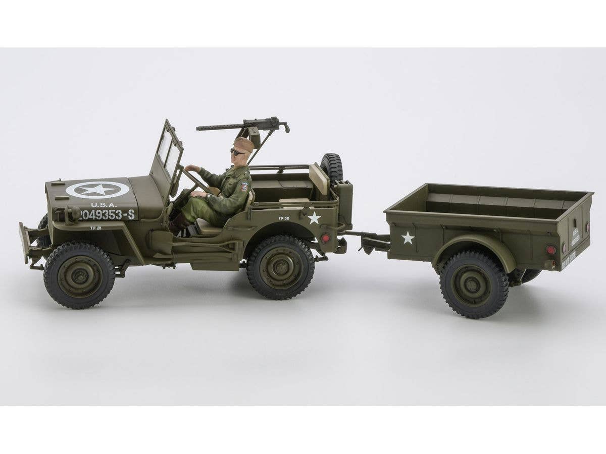 1/4 Ton 4 x 4 Utility Truck with Trailer