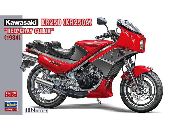 Kawasaki KR250 (KR250A) Red / Gray Color