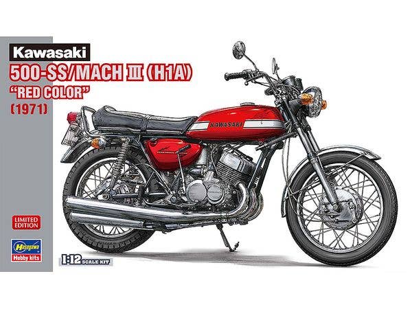 Kawasaki 500-SS/MACH III (H1A) Red Color