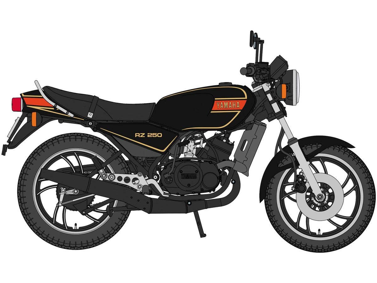 Yamaha RZ250 (4L3) (1980) Black Color