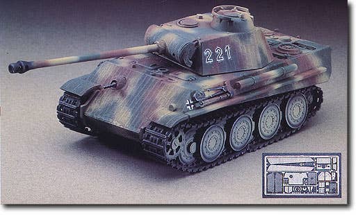 Panther Ausf.G Steel Wheel with Zimmerit Coating