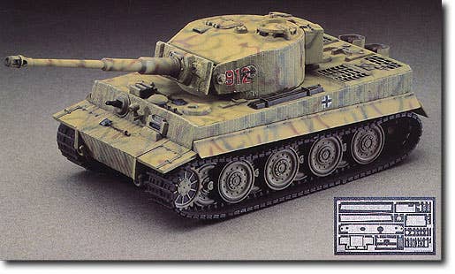Tiger I Ausf.F Last Model with Zimmerit Coating