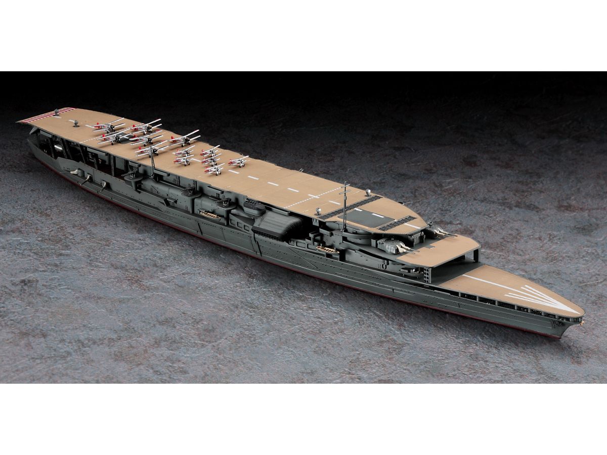 IJN Aircraft Carrier Akagi Triple deck w/Aircraft Set (Biplane)