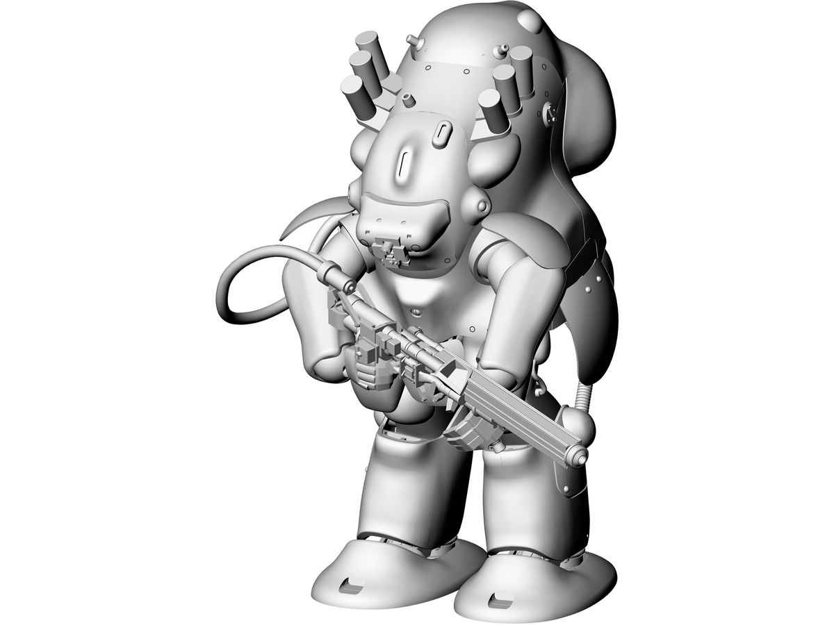 Robot Battle V (Five) Heavy Armored Combat Uniform MK44G-6 Gold Knight