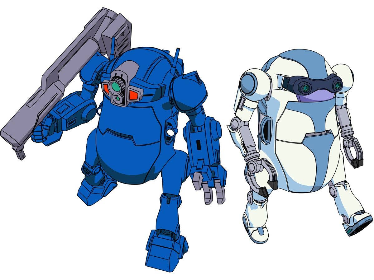 MechatroWeGo VOTOMS Collaboration Series Vol.4 Strike Dog & Epsilon (Set of 2)
