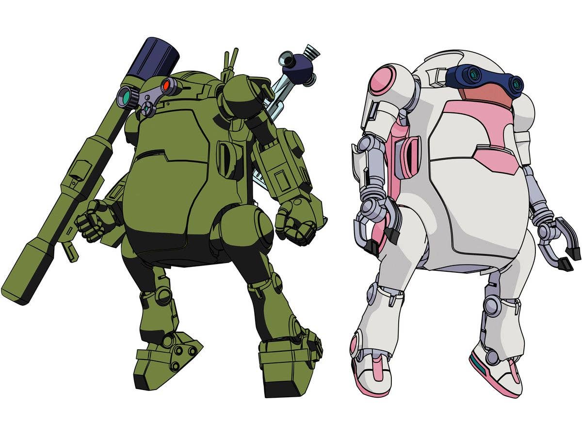 MechatroWeGo VOTOMS Collaboration Series Vol.5 Round Mover & Fyana (Set of 2)