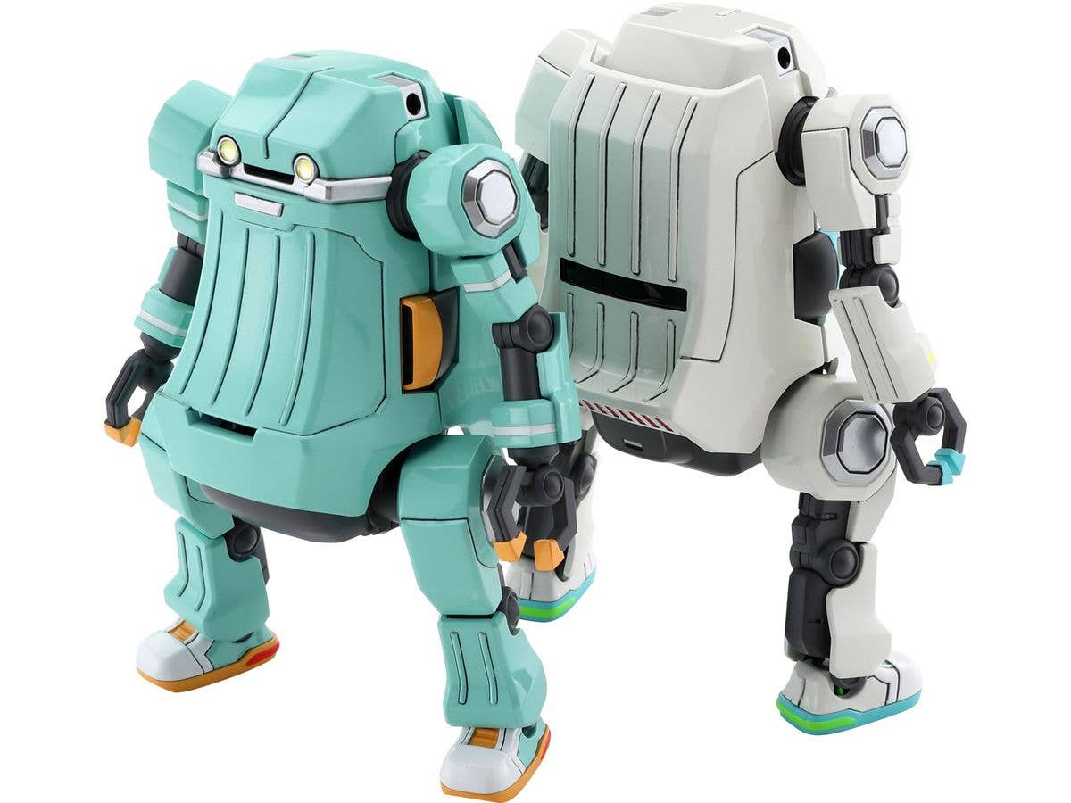 MechatroWeGo No.21 BOXY Light Green & White (Set of 2)