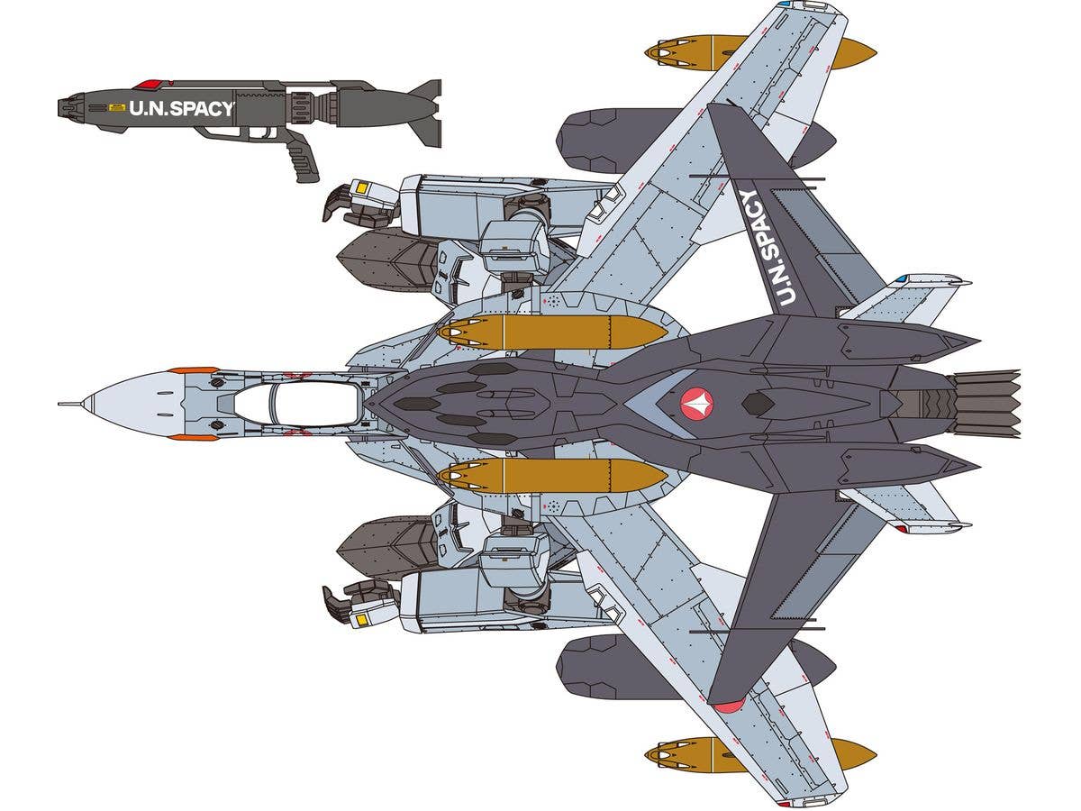 VF-0A Gerwalk w/Ghost Macross Zero