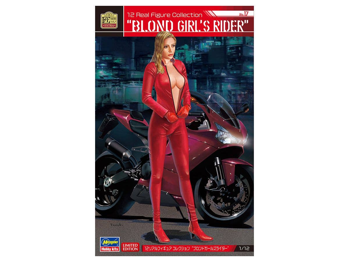 12 Real Figure Collection No.17 Blonde Girls - Rider