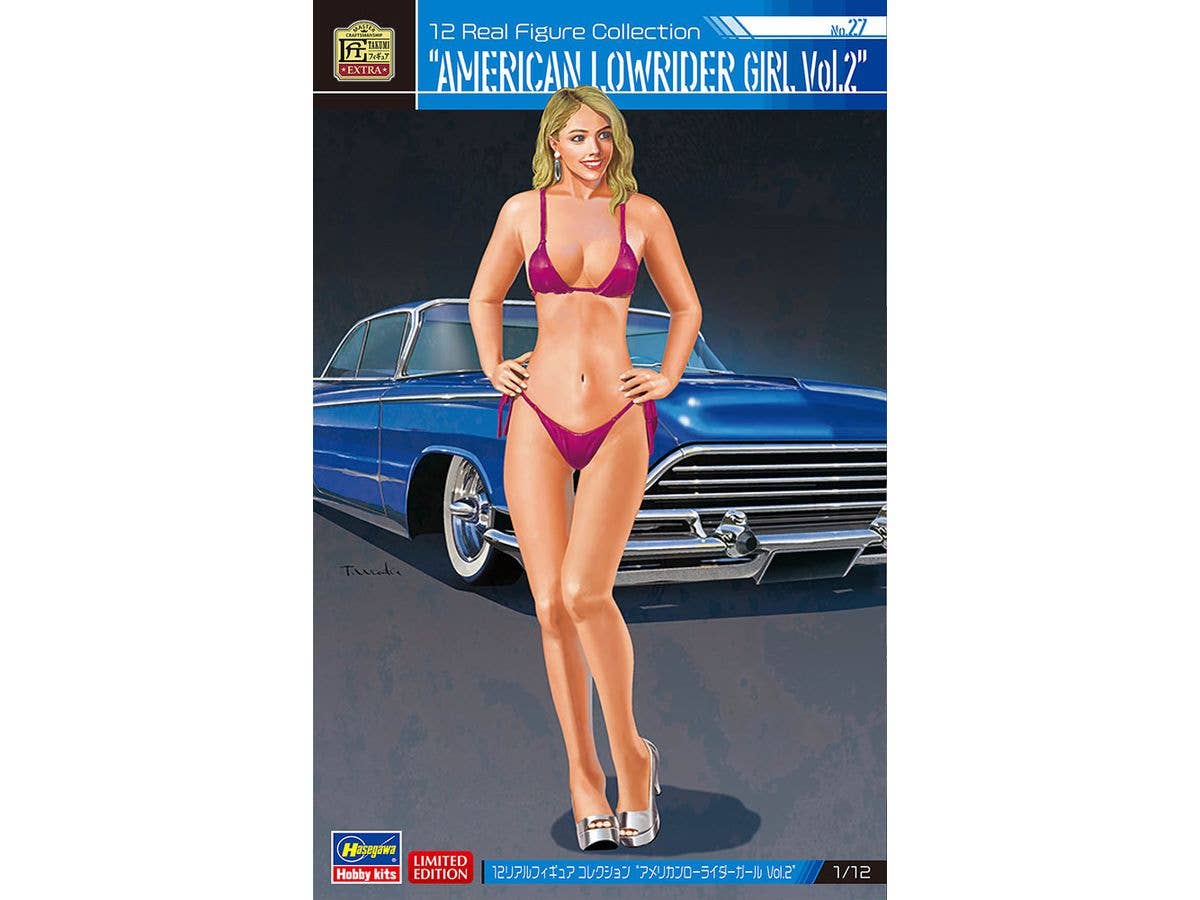 12 Real Figure Collection No.27 American Lowrider Girl Vol.2