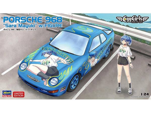 Porsche 968 Maiyuki Sara w/ Figure