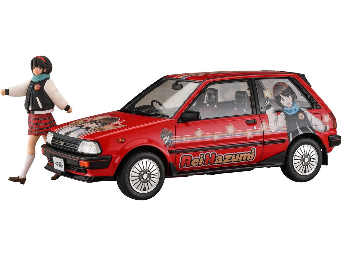 Toyota Starlet EP71 Si-Limited (3-Door) Middle Version Rei Hazumi w/Figure