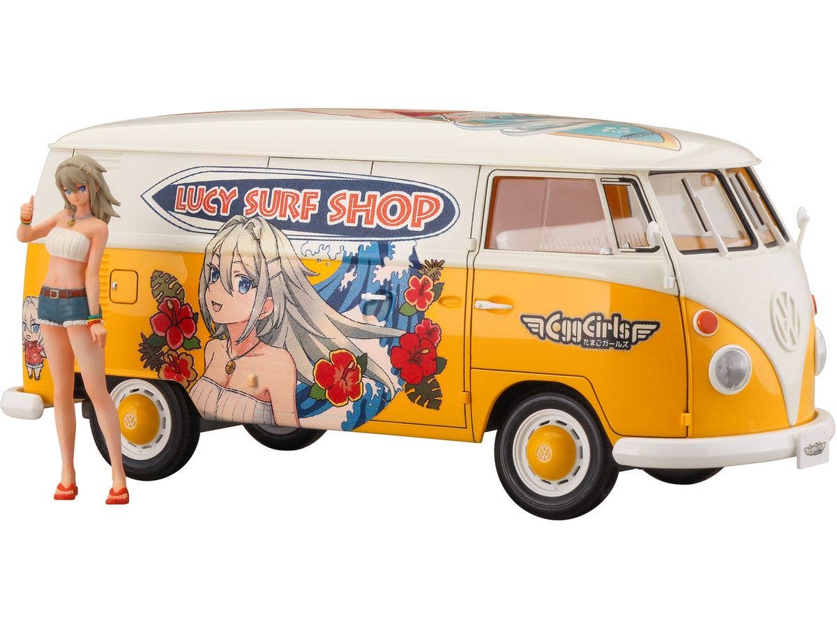 Volkswagen Type 2 Delivery Van Lucy McDonnell w/Figure