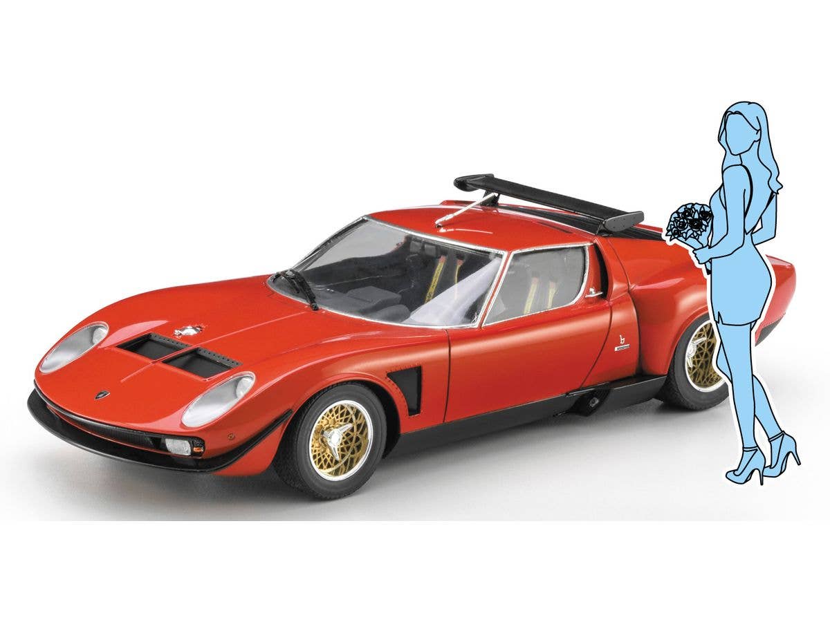 Lamborghini Jota SVR w/Girl Figure