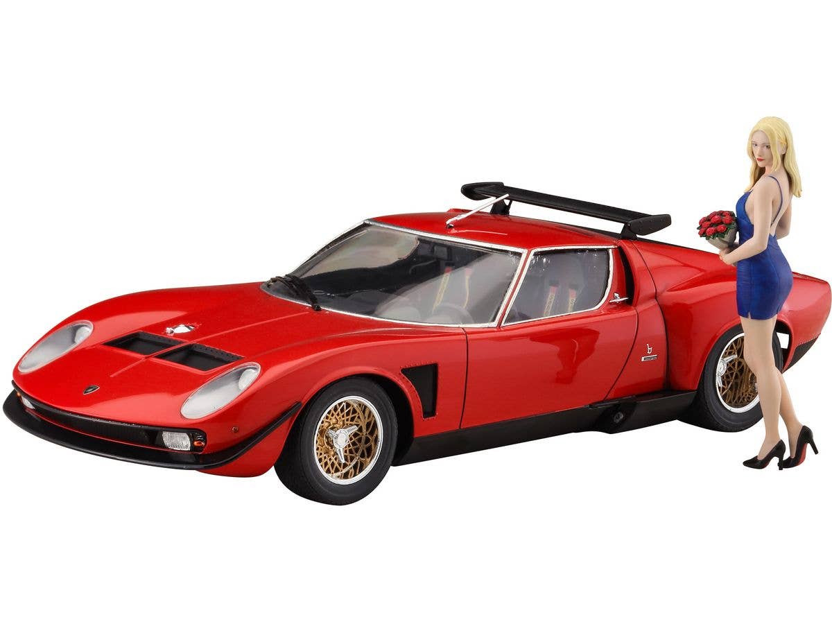 Lamborghini Jota SVR w/Girl Figure