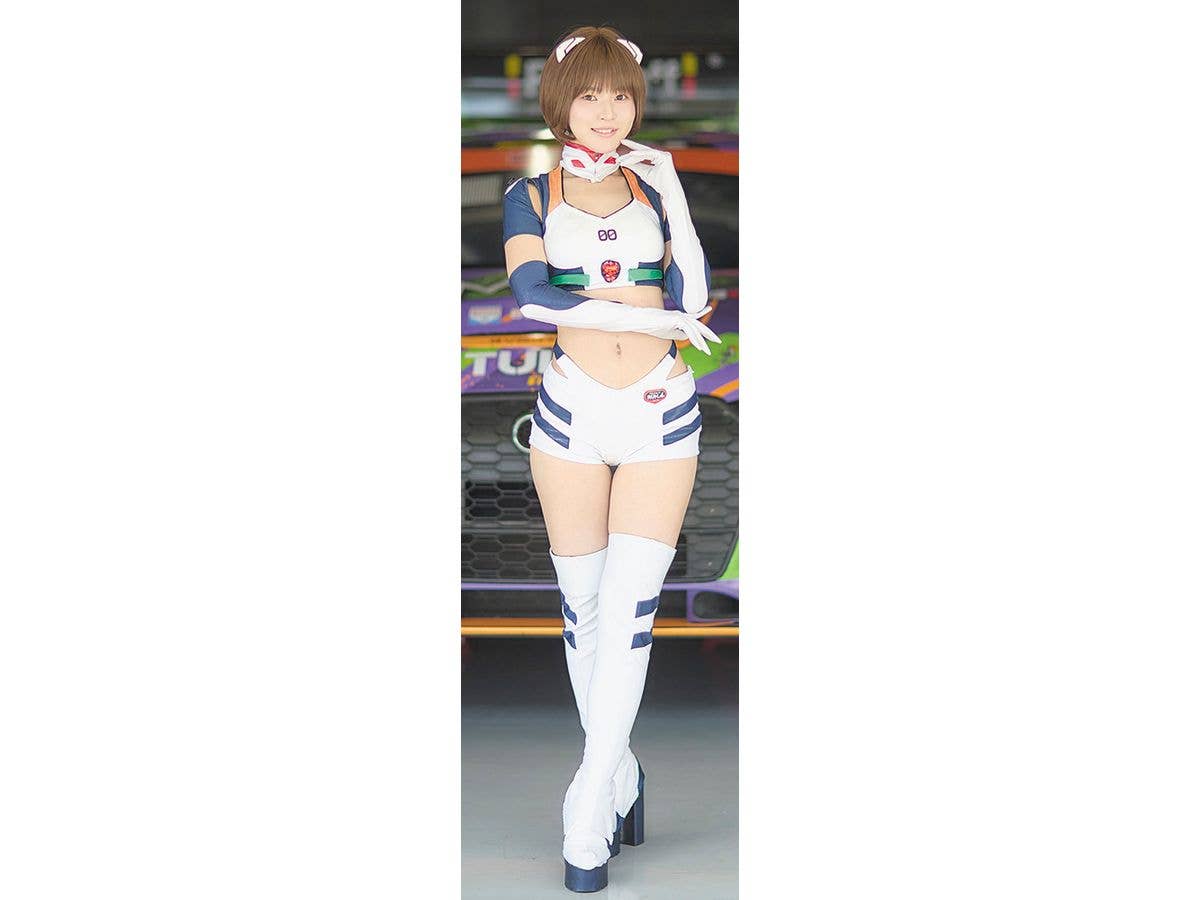 12 Real Figure Collection EVANGELION Racing Circuit Mate Reika Fujishiro / Rei Ayanami