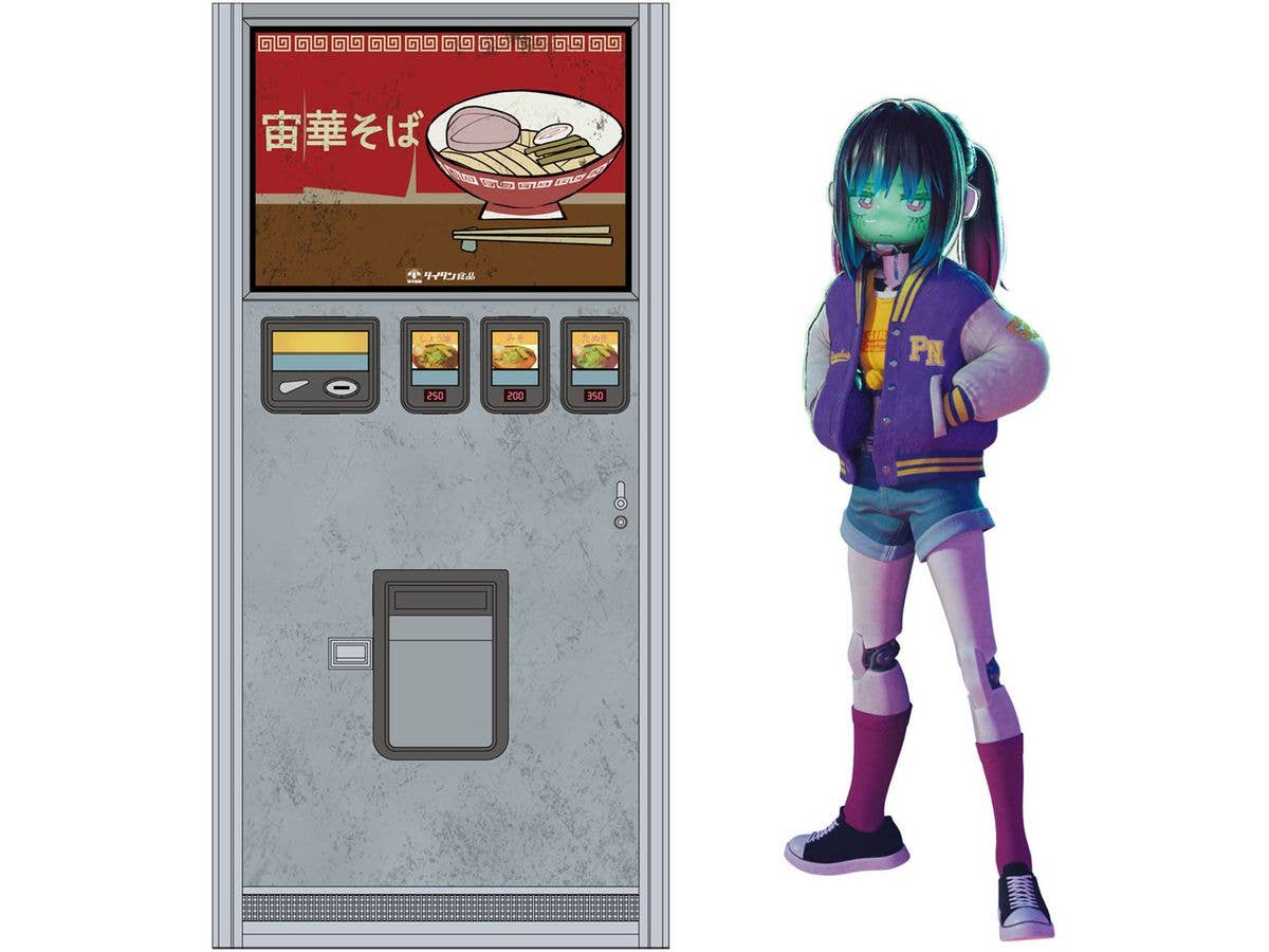 Milky Subway: The Galactic Limited Express Nostalgic Vending Machine (Soraka Soba)