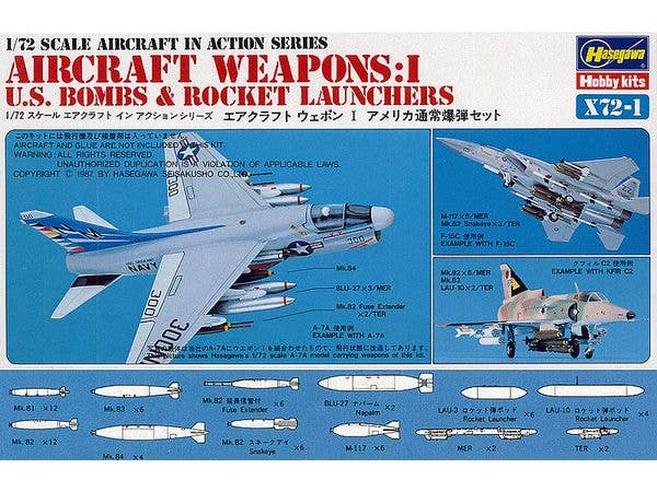 Aircraft Weapons I : US Bombs & Rocket Launchers