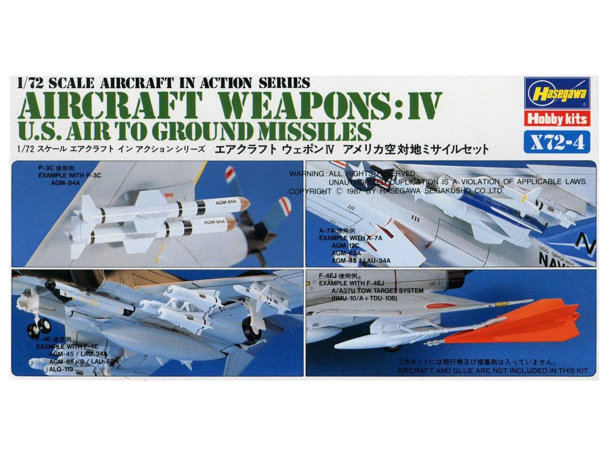 Aircraft Weapons IV : US Air to Ground Missiles