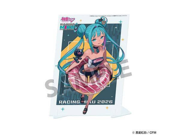 Racing Miku 2026: Rd.3 SEPANG Cheering Ver. Visual Acrylic Plate