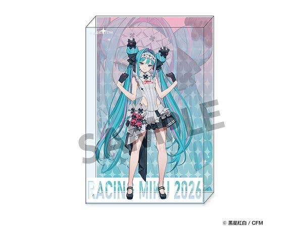 Racing Miku 2026: Cafe Ver. Acrylic Block