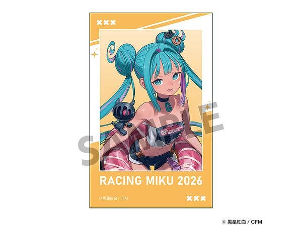 Racing Miku 2026: Rd.3 SEPANG Cheering Ver. Instant Photo-style Sticker