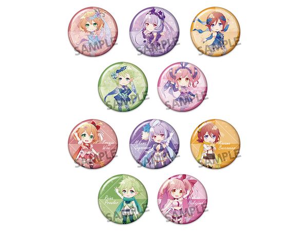 Macross Delta the Movie: Absolute Live!!!!!!: Pic-Lil! Trading Can Badge Vol.2: 1Box (10pcs)