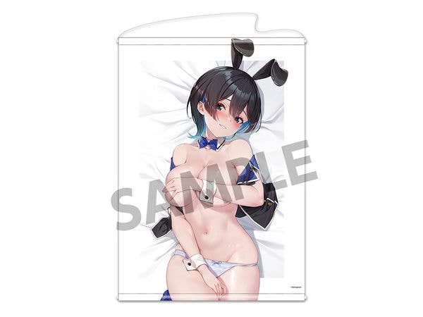 Bunny Garden: Original B2 Tapestry by Miuka B
