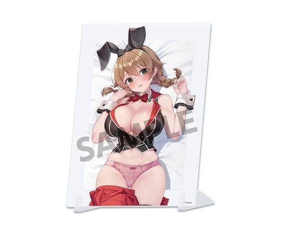 Bunny Garden: Newly drawn visual acrylic plate Kana A