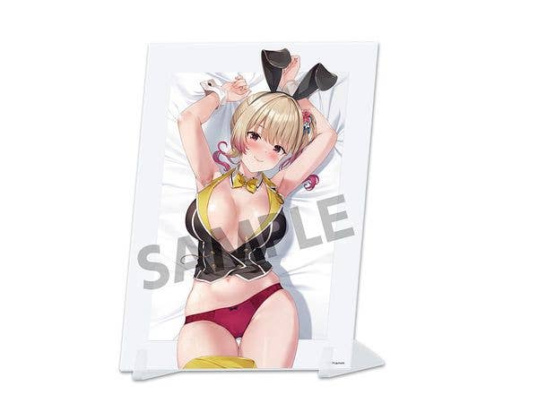 Bunny Garden: Original Illustration Acrylic Plate - Rin A