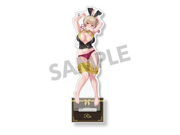 Bunny Garden: Newly Illustrated BIG Acrylic Stand - Rin A