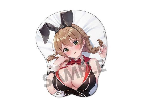 Bunny Garden: Original Illustration Boob Mousepad - Kana