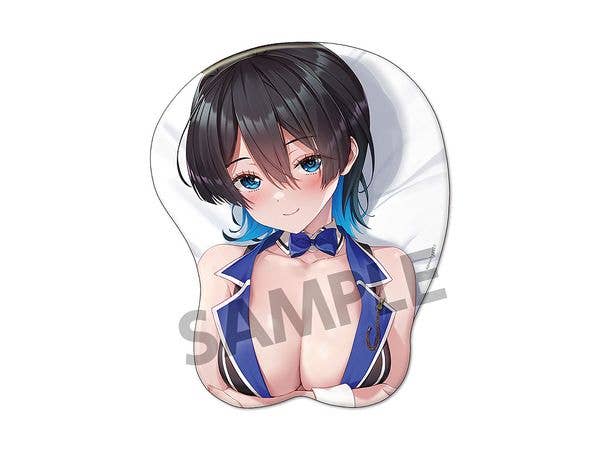 Bunny Garden: Original Illustration Breast Mousepad Miuka