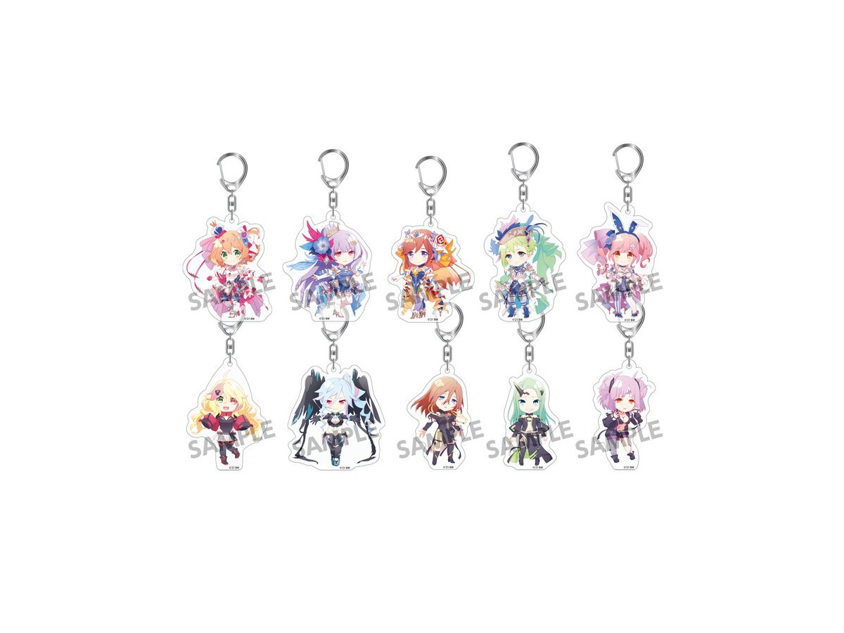 Macross Delta the Movie: Absolute Live!!!!!!: Pic-Lil! Trading Acrylic Keychain: 1Box (10pcs)