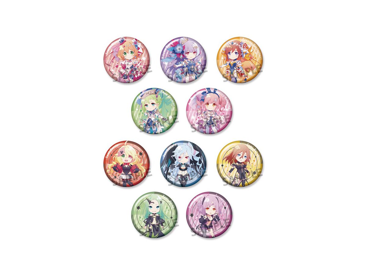 Macross Delta the Movie: Absolute Live!!!!!!: Pic-Lil! Trading Can Badge: 1Box (10pcs)