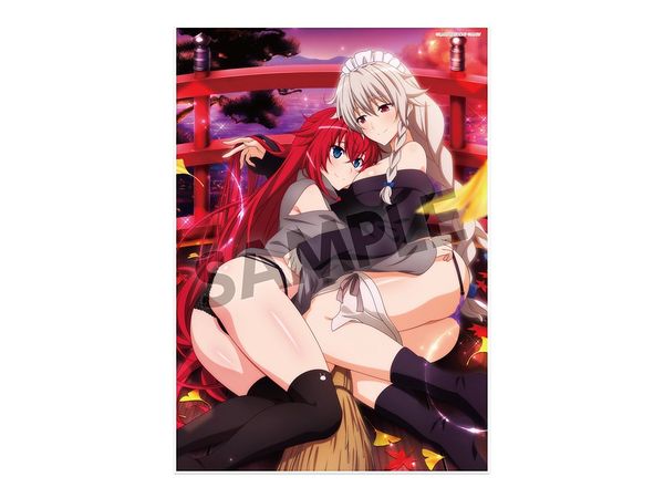 High School DxD HERO: Visual Acrylic Plate Rias & Grayfia Warm Sisters ver.