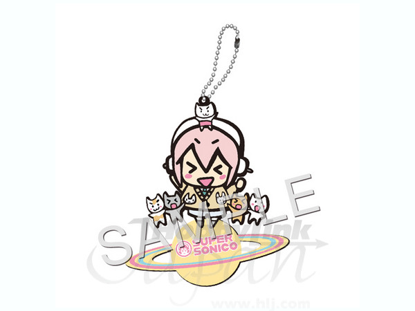 Super Sonico Kunekune Rubber Strap (Super Sonico) | HLJ.com