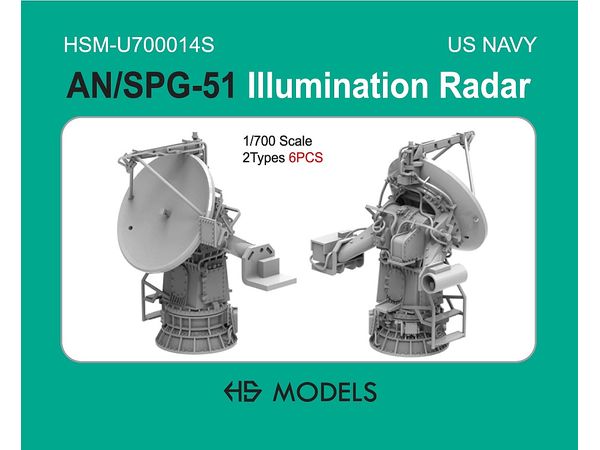 US Navy AN / SPG-51 Illuminator Radar