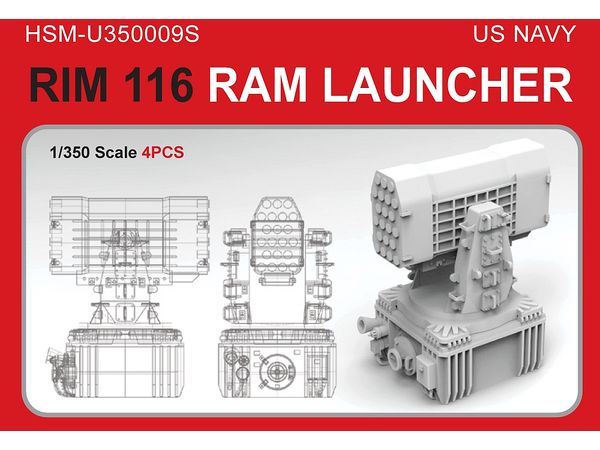 RIM-116 RAM (Close Range Air Defense Missile)