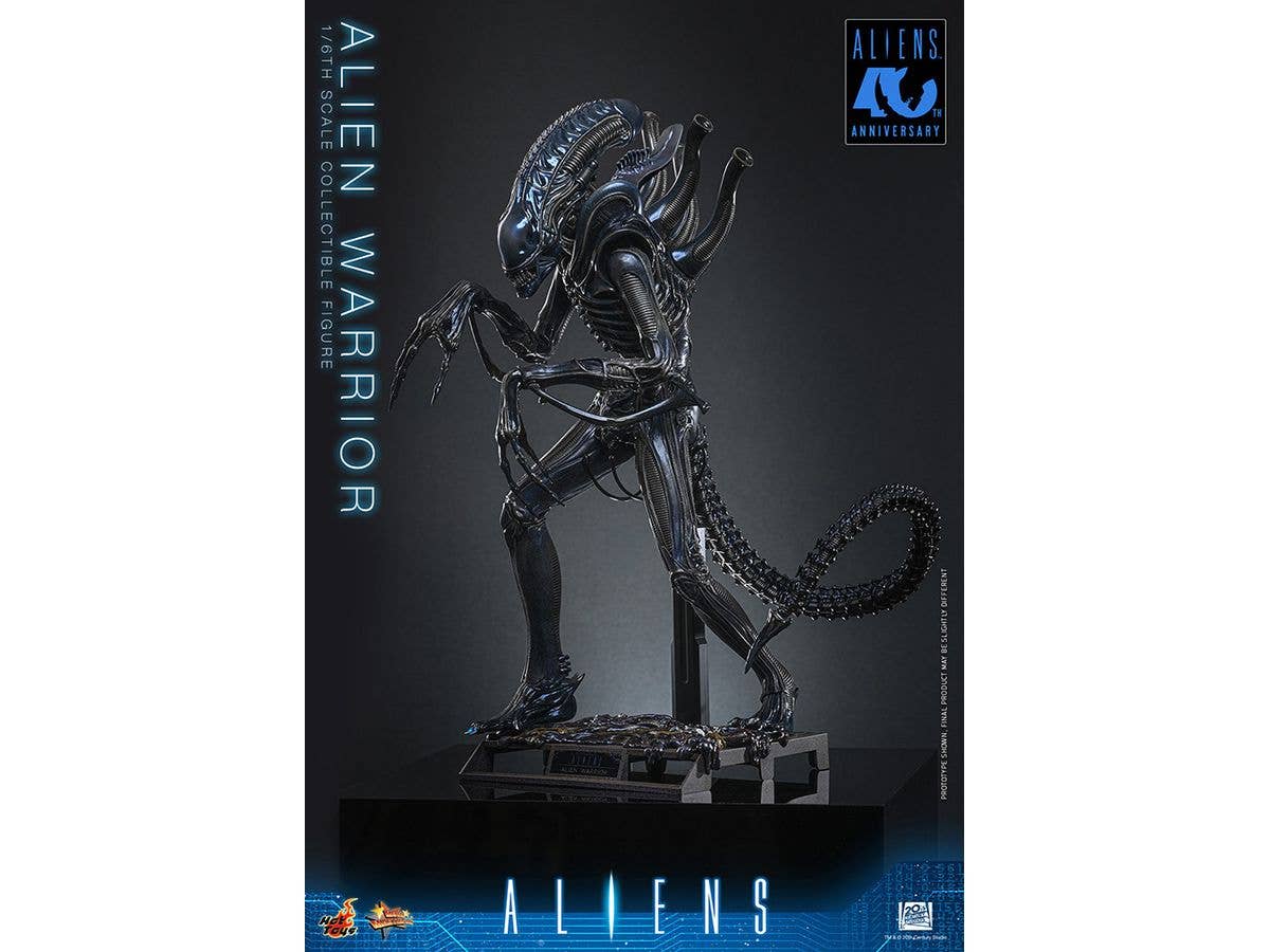 Movie Masterpiece - Scale Fully Poseable Figure: Aliens - Alien Warrior (2.0)