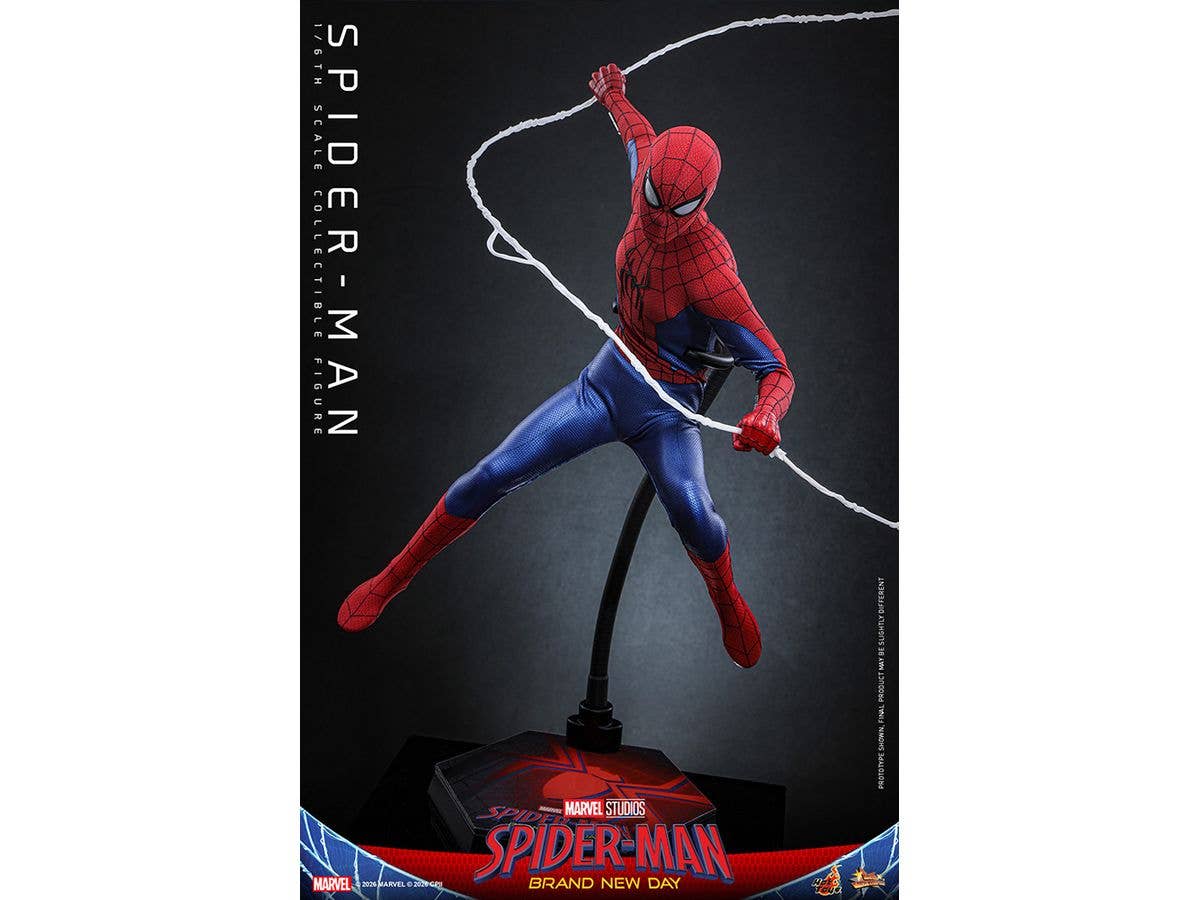 Movie Masterpiece - Scale Fully Poseable Figure: Spider-Man: Brand New Day - Spider-Man