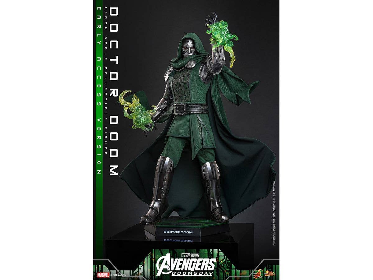 Movie Masterpiece - Scale Fully Poseable Figure: Avengers: Doomsday - Doctor Doom