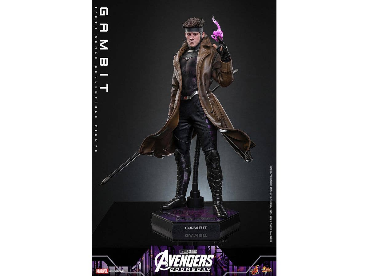 Movie Masterpiece - Scale Fully Poseable Figure: Avengers: Doomsday - Gambit