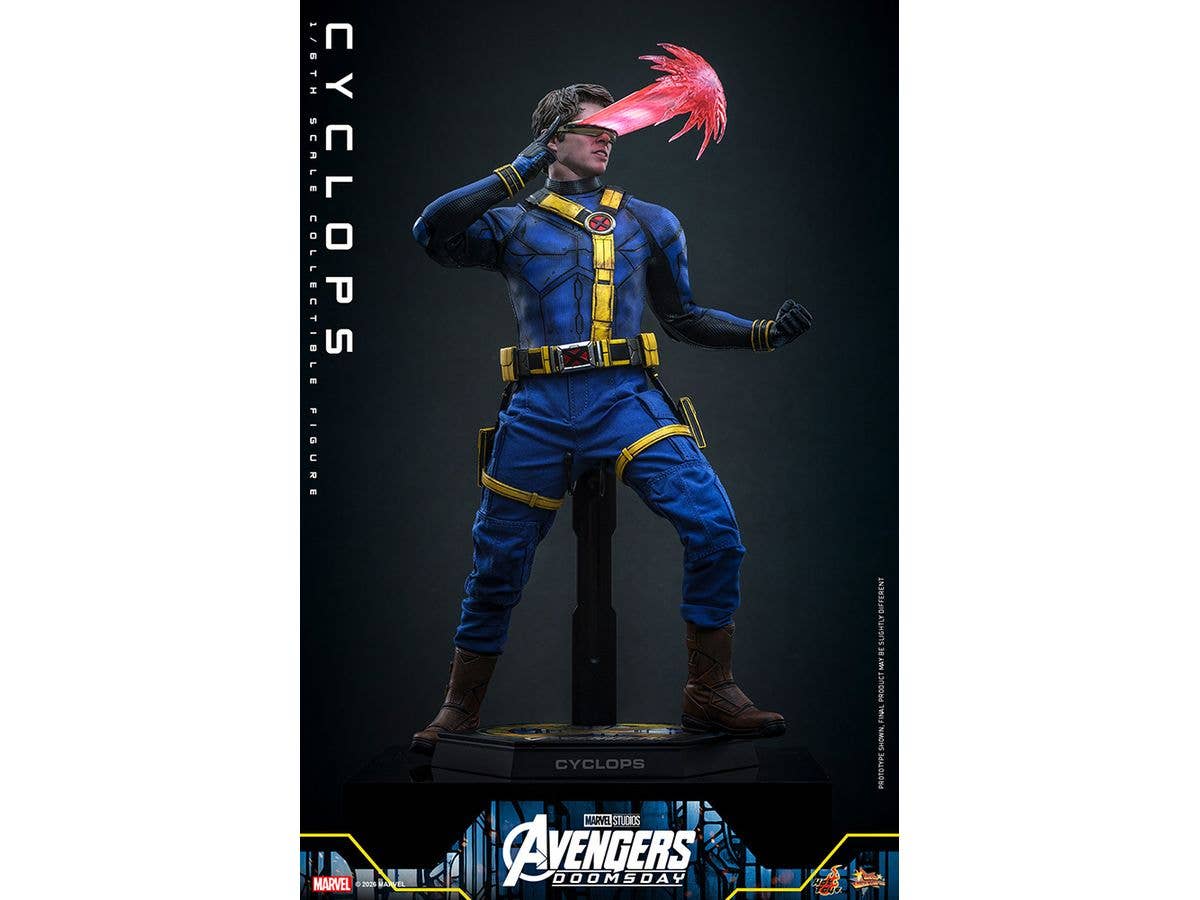 Movie Masterpiece - Scale Fully Poseable Figure: Avengers: Doomsday - Cyclops