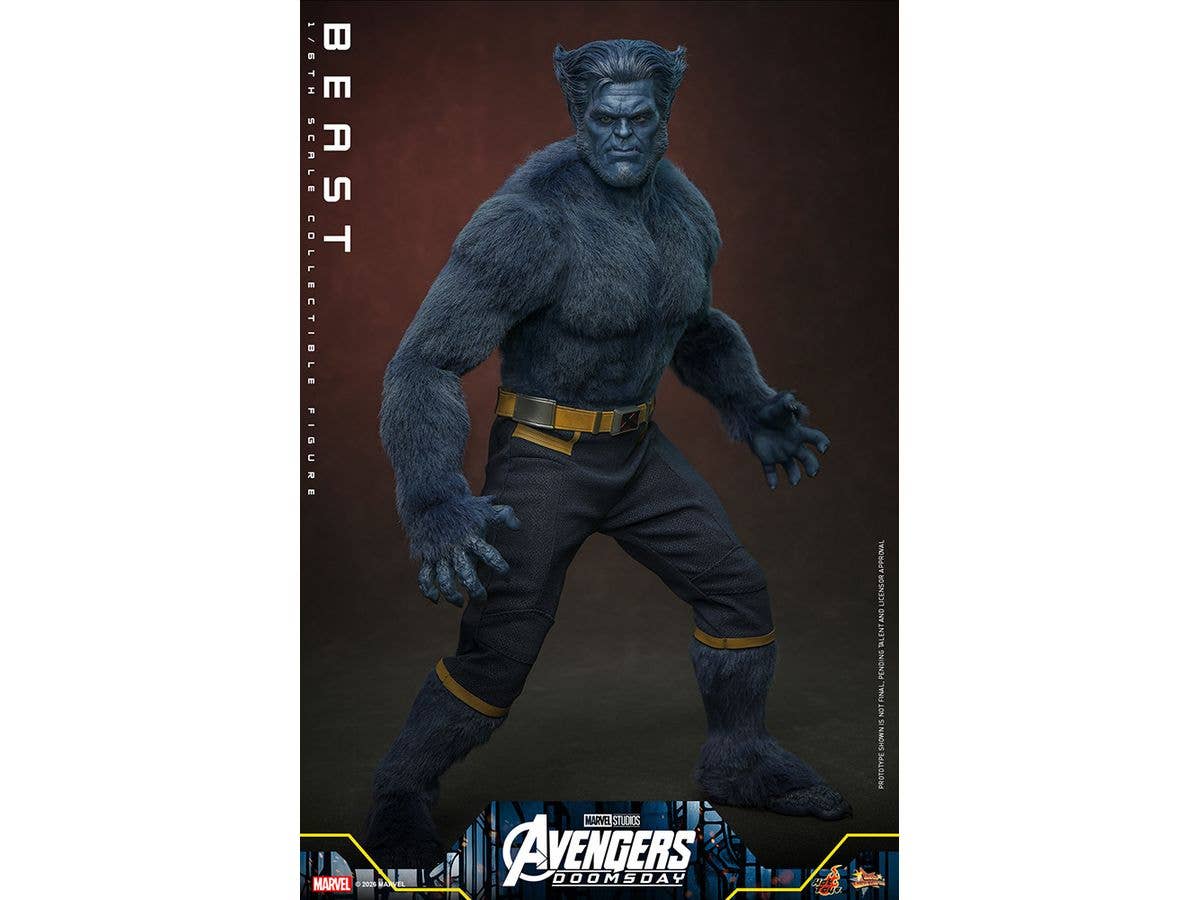 Movie Masterpiece - Scale Fully Poseable Figure: Avengers: Doomsday - Beast