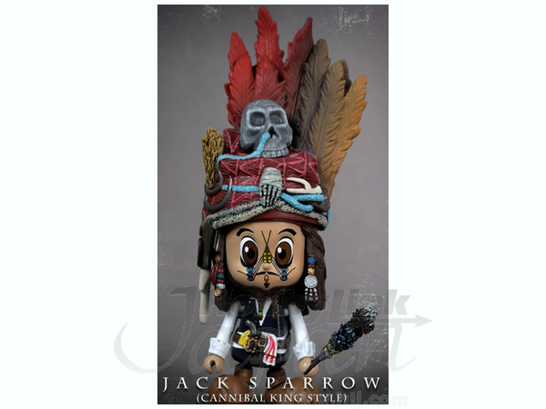 Cosbaby Jack Sparrow Cannibal King Ver. (Size S)