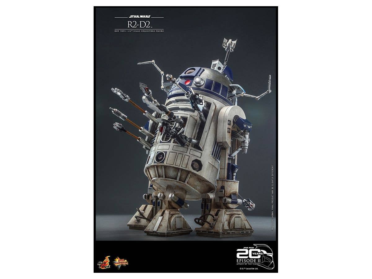 Movie Masterpiece - Scale Fully Poseable Figure: Star Wars / Episode II Attack of the Clones - R2-D2