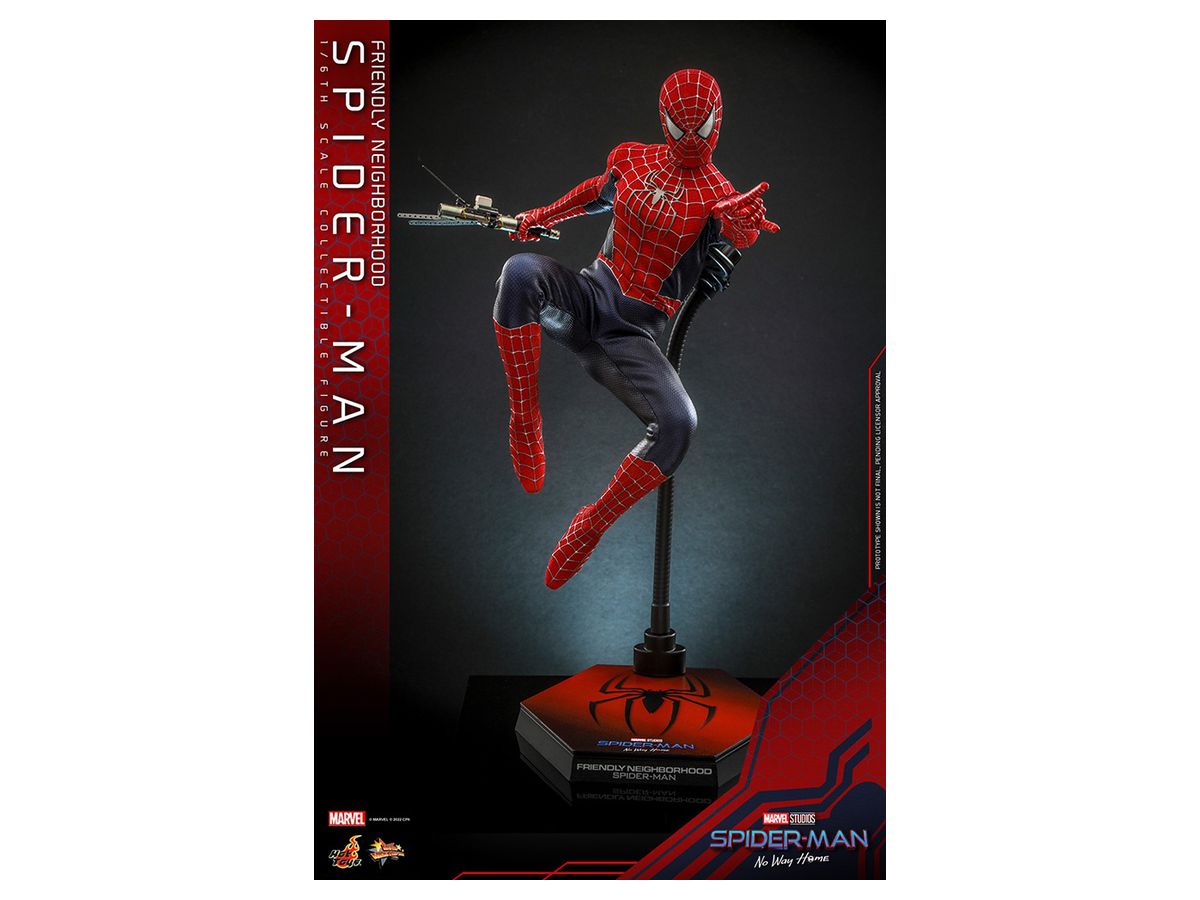 Movie Masterpiece - Fully Poseable Figure: Spider-Man: No Way Home - Friendly Neighborhood Spider-Man