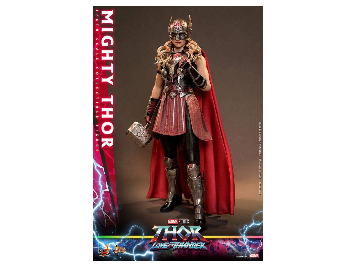 Movie Masterpiece - Fully Poseable Figure: Thor: Love and Thunder - Mighty Thor