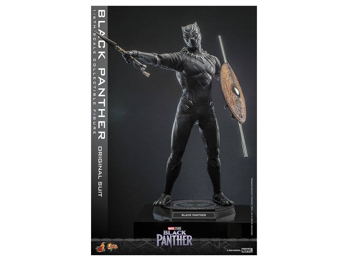 Movie Masterpiece - Fully Poseable Figure: Black Panther Legacy - Black Panther (Original Suit)